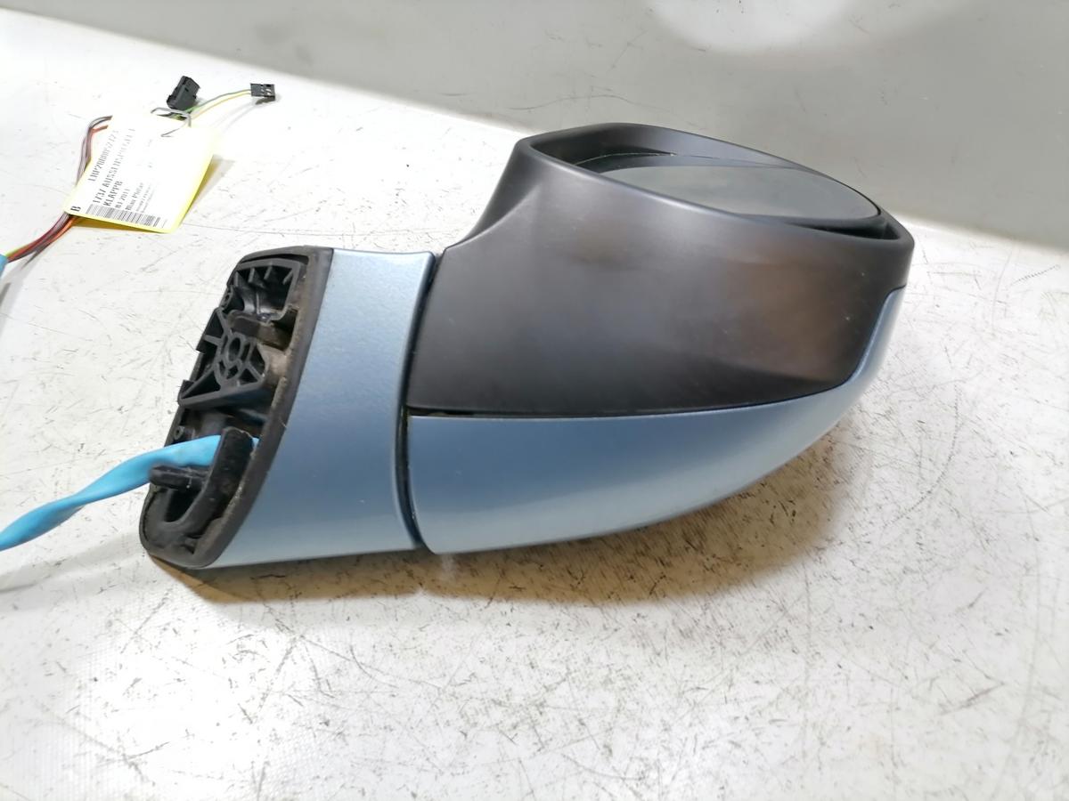 Peugeot 308 original Au&szlig;enspiegel links elektrisch anklappbar Blau Philae KGY Bj.2011
